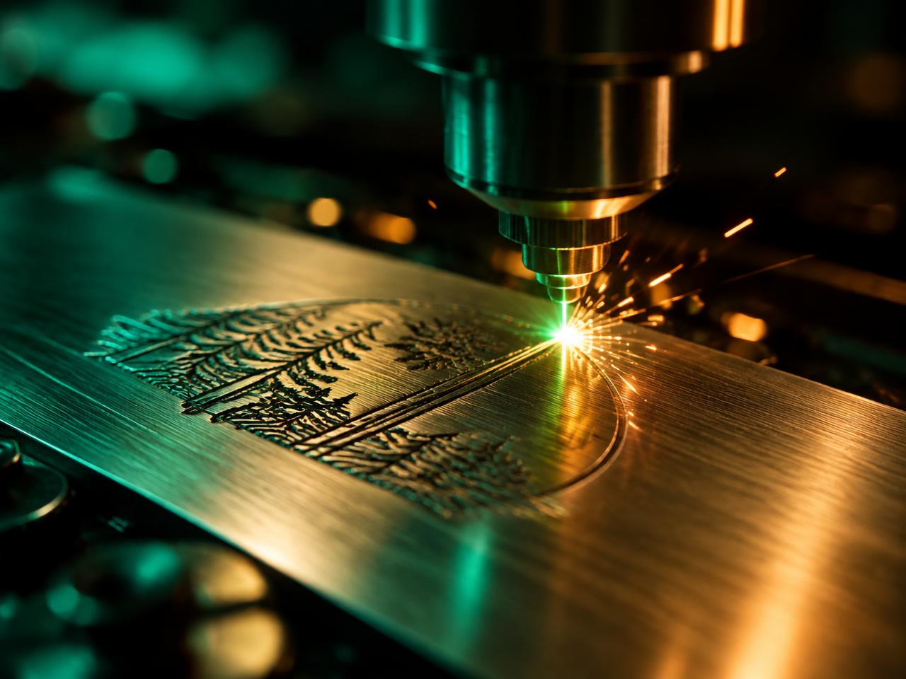 Lasergravur auf Metall