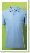 Beschriftetes Poloshirt